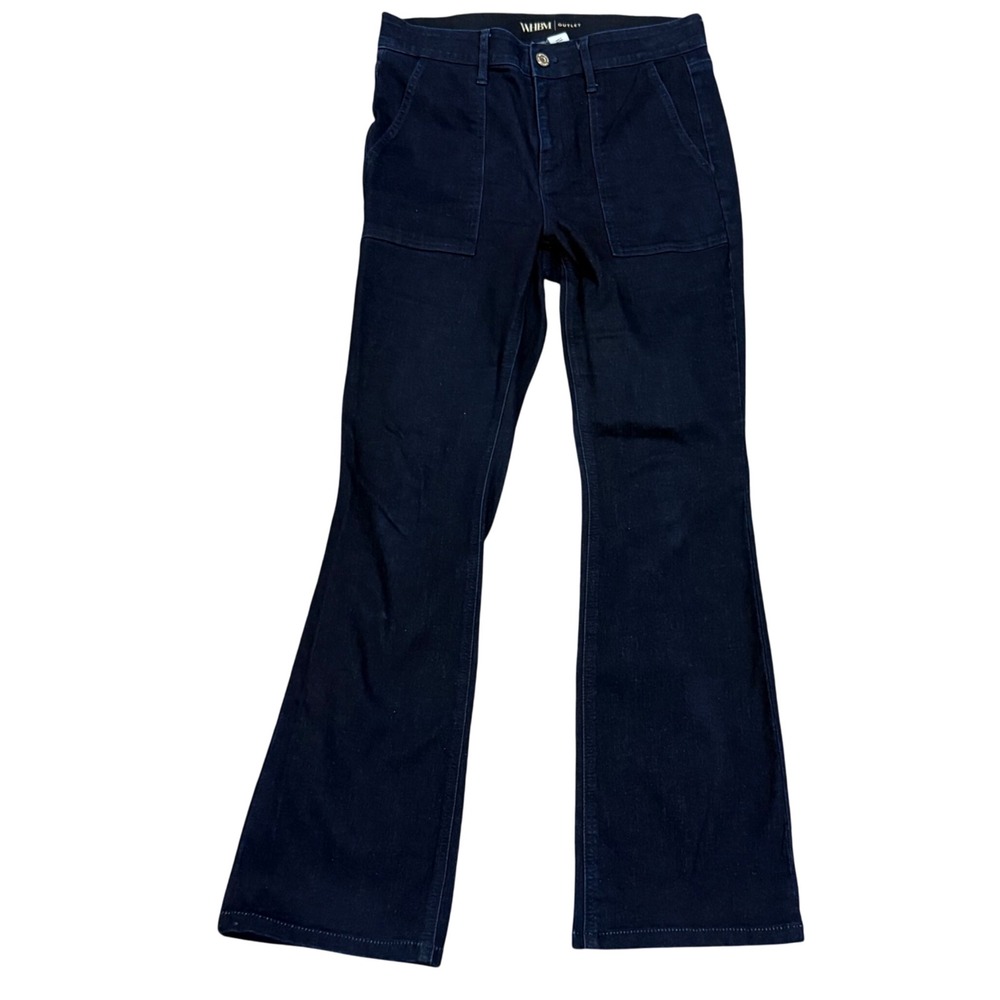WHBM Outlet Flare Jeans Dark Wash Pocket Women's Size‎ 6